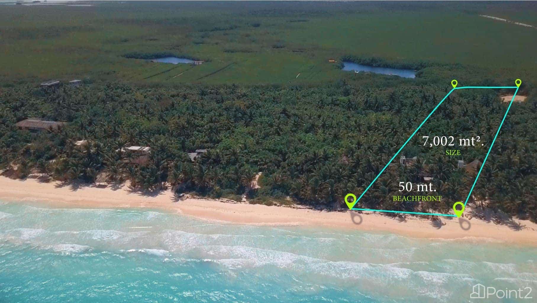 Tulum Hotel Zone Beachfront Land - Image 1